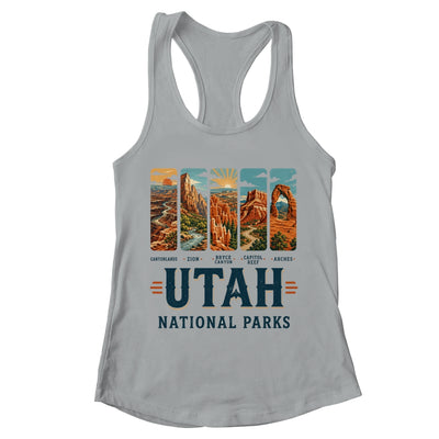 Utah National Parks Arches Bryce Canyon Zion Capitol Reef Shirt & Tank Top | teecentury