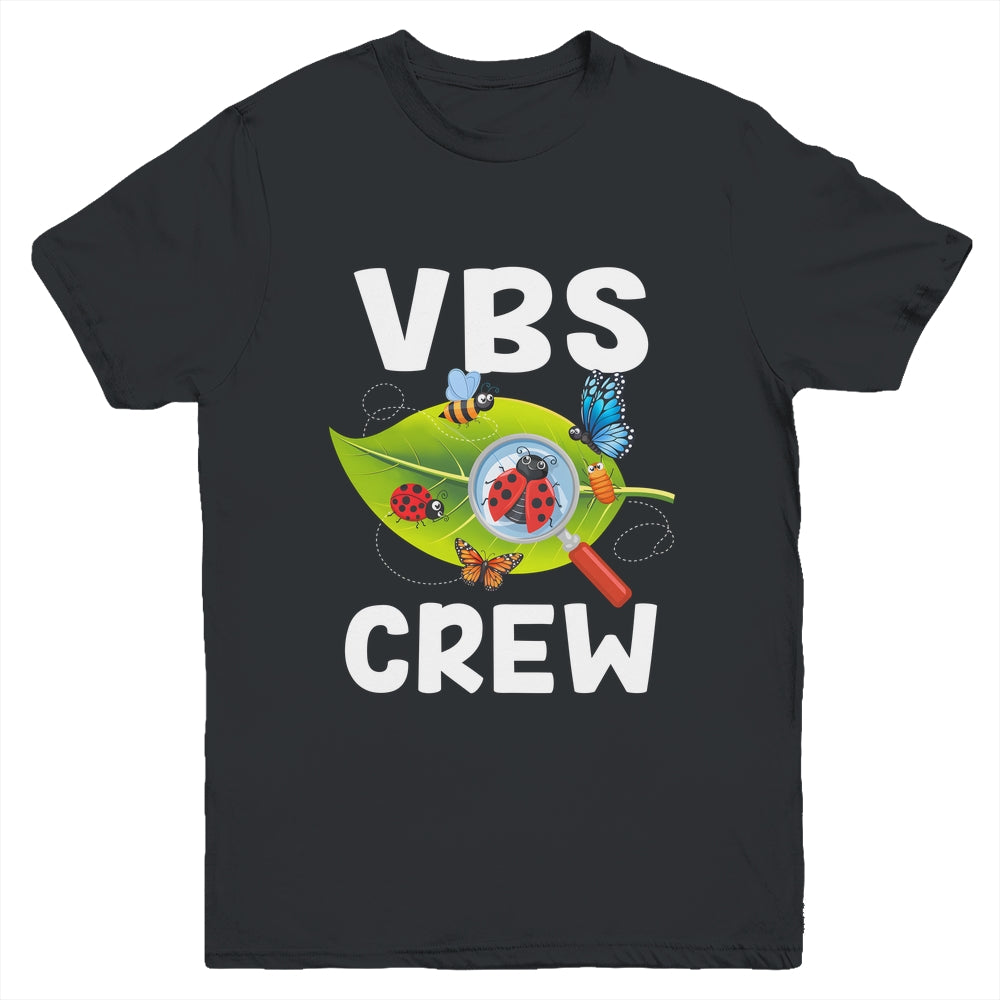 VBS Crew 2025 Magnified Smallest Insects Adventure VBS Squad Youth Shirt | teecentury