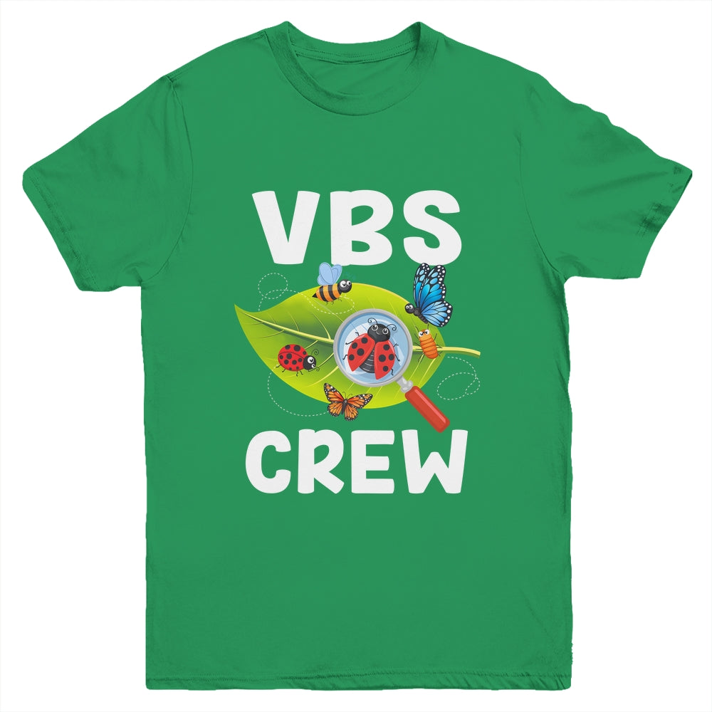 VBS Crew 2025 Magnified Smallest Insects Adventure VBS Squad Youth Shirt | teecentury
