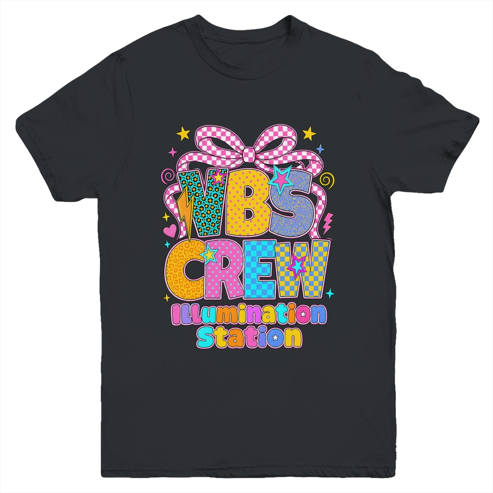 VBS Crew Illumination Station Christian Kids Summer Camp Youth Shirt | teecentury