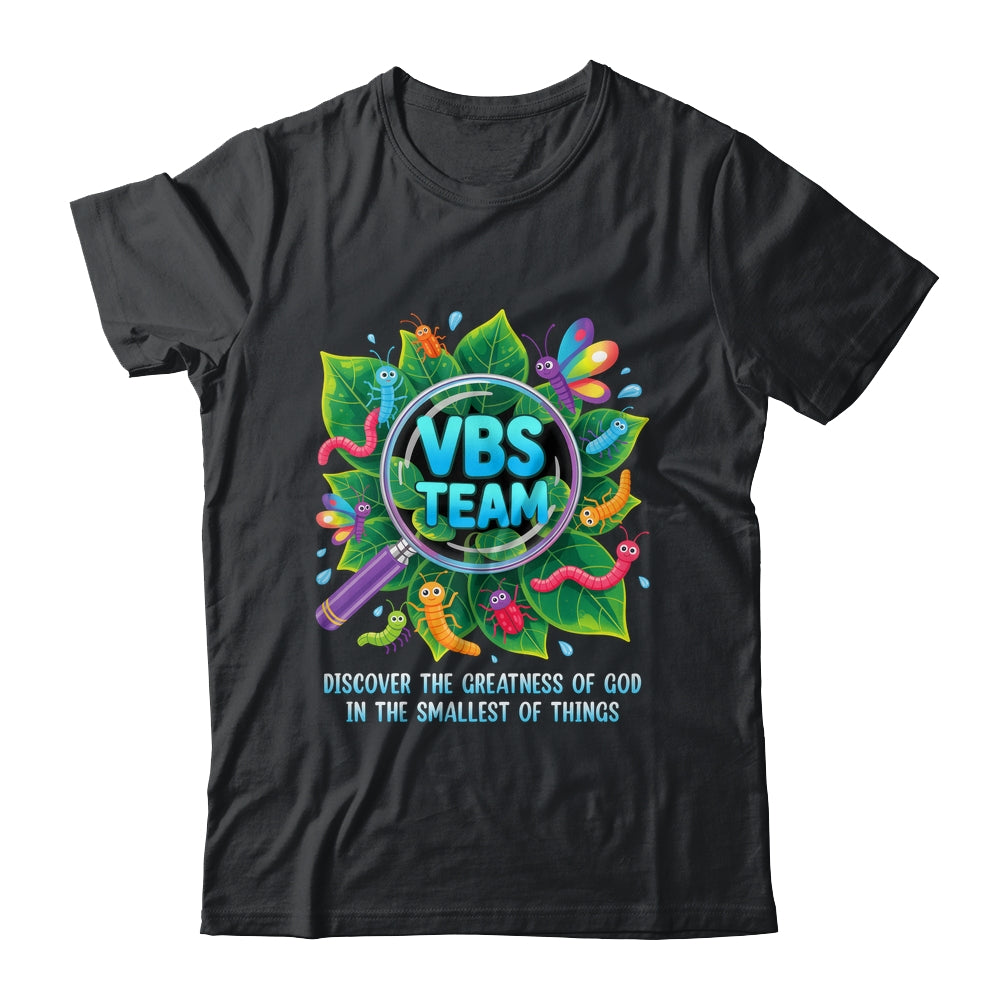VBS Team 2025 Magnified Smallest Insects Adventure VBS Shirt & Tank Top | teecentury