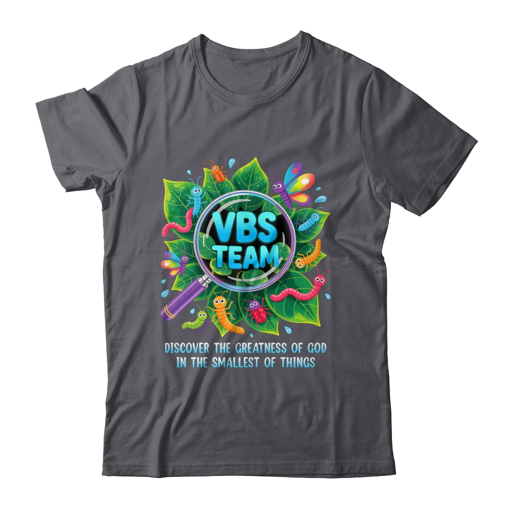 VBS Team 2025 Magnified Smallest Insects Adventure VBS Shirt & Tank Top | teecentury