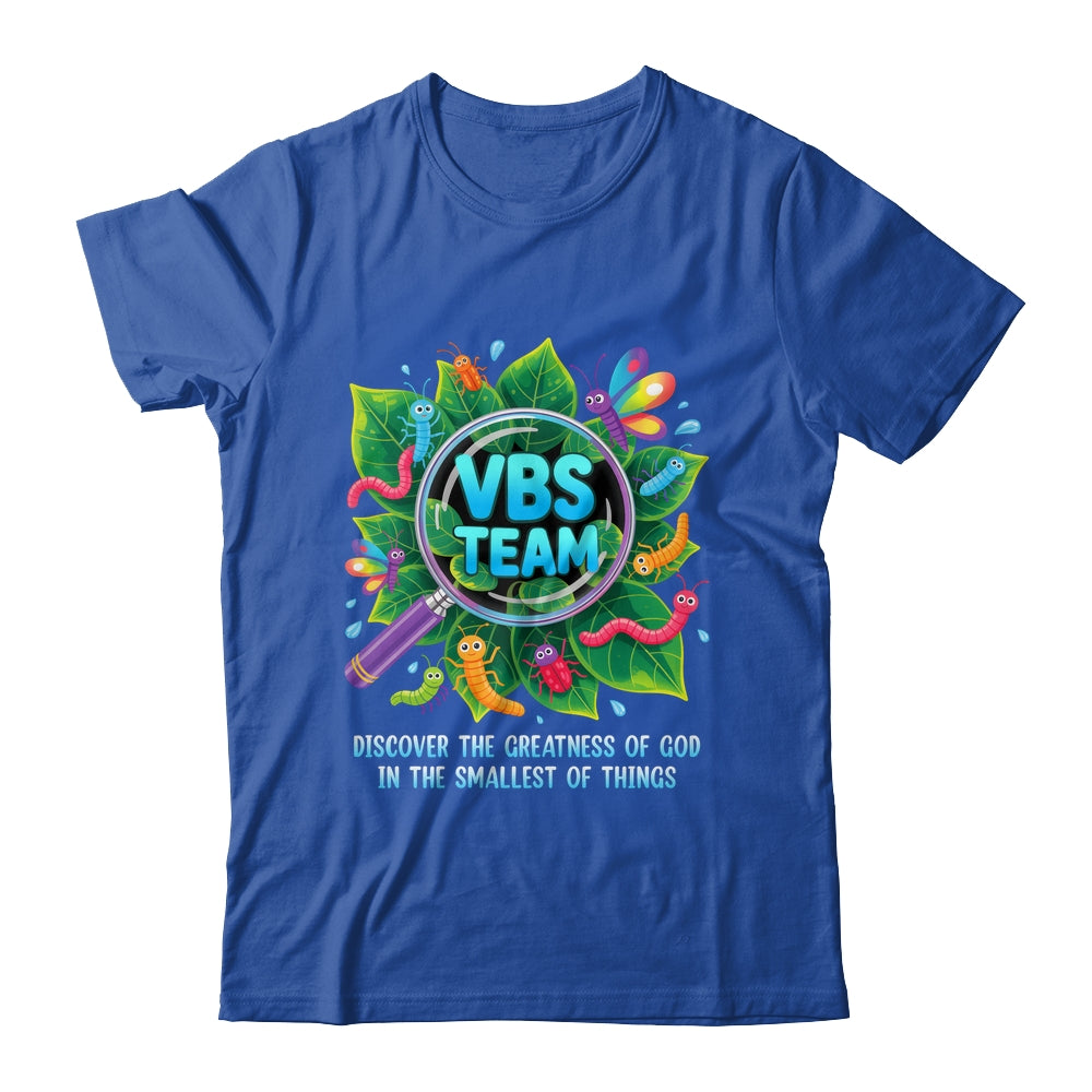 VBS Team 2025 Magnified Smallest Insects Adventure VBS Shirt & Tank Top | teecentury