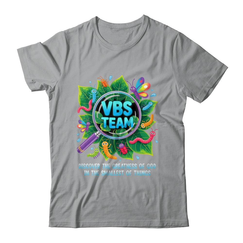 VBS Team 2025 Magnified Smallest Insects Adventure VBS Shirt & Tank Top | teecentury