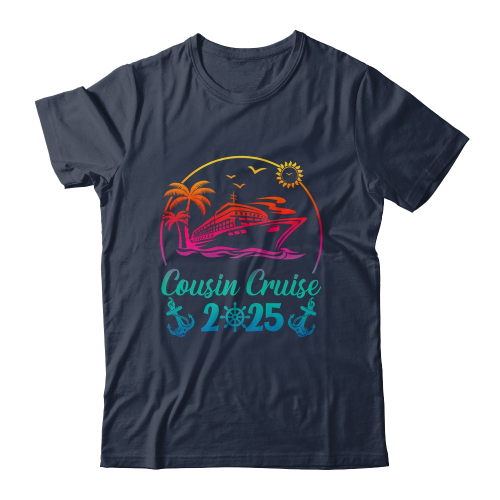Vacation Cousin Cruise Crew Beach Family Vacation Trip 2025 Shirt & Tank Top | teecentury