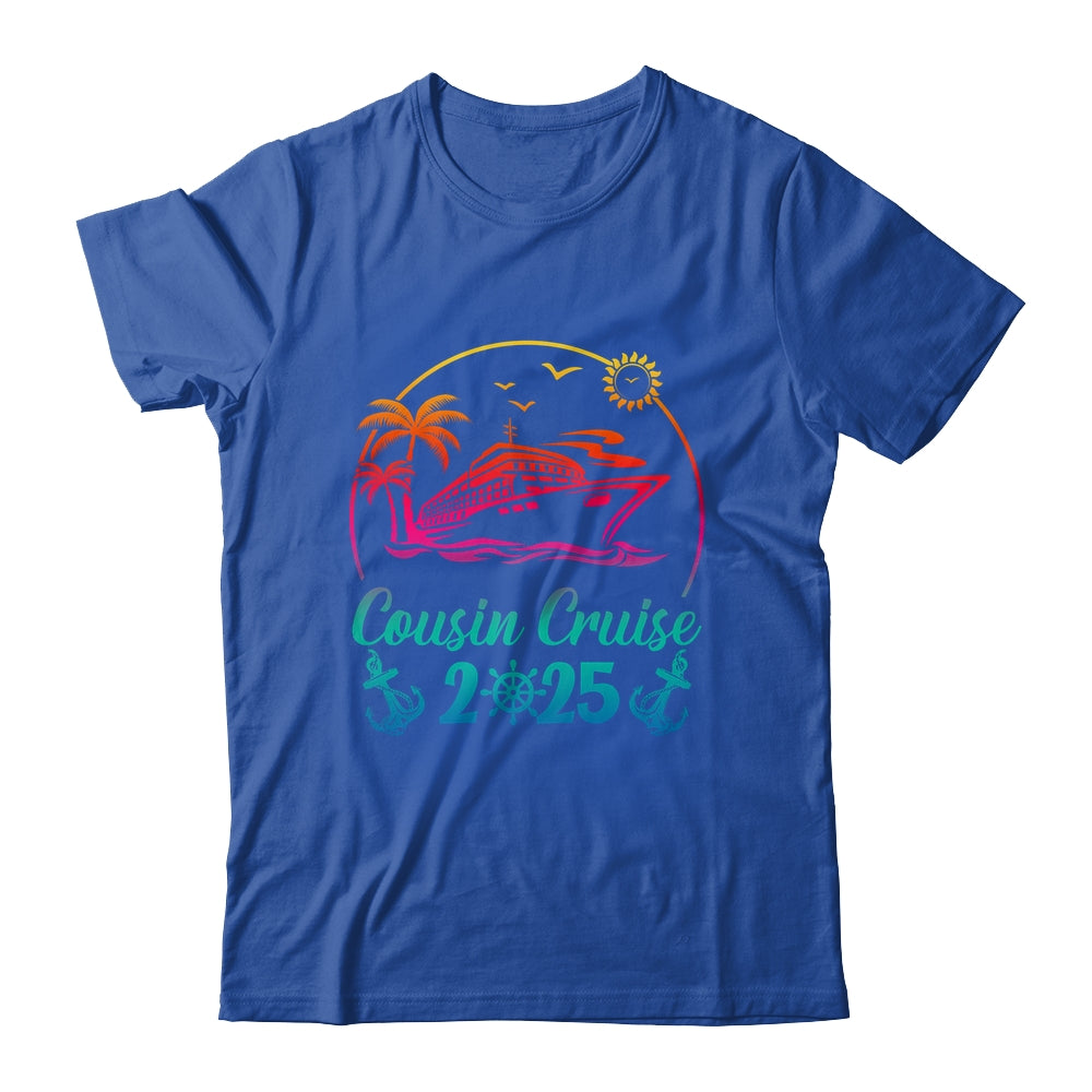 Vacation Cousin Cruise Crew Beach Family Vacation Trip 2025 Shirt & Tank Top | teecentury