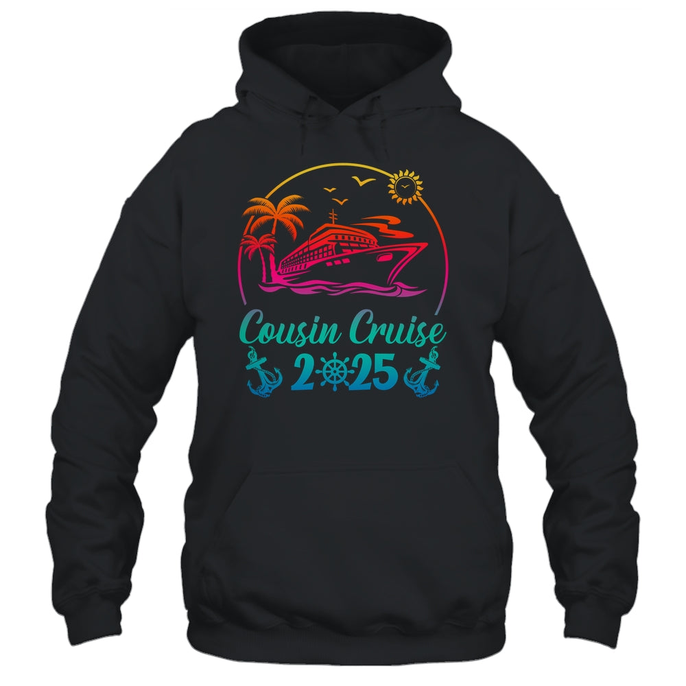 Vacation Cousin Cruise Crew Beach Family Vacation Trip 2025 Shirt & Tank Top | teecentury