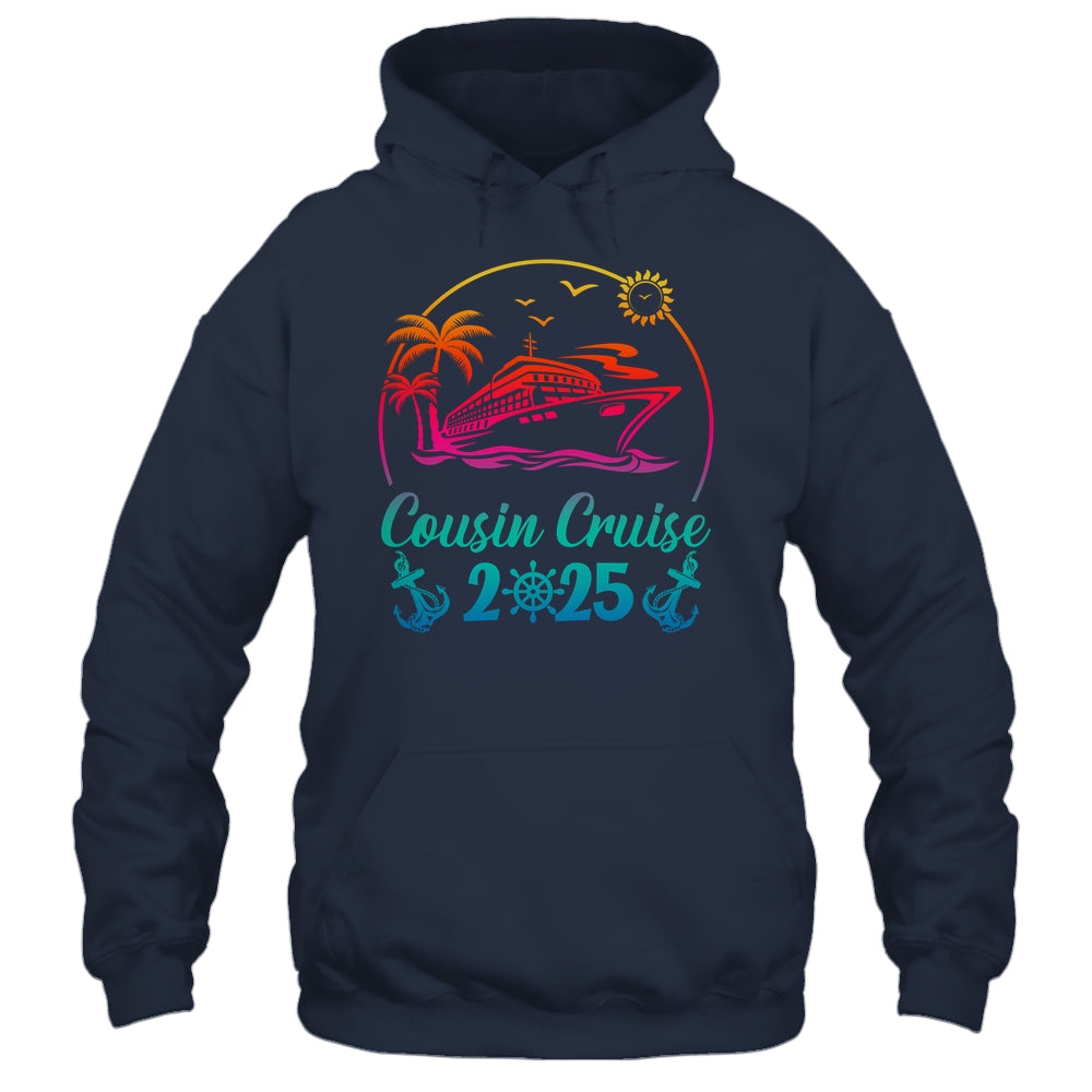Vacation Cousin Cruise Crew Beach Family Vacation Trip 2025 Shirt & Tank Top | teecentury