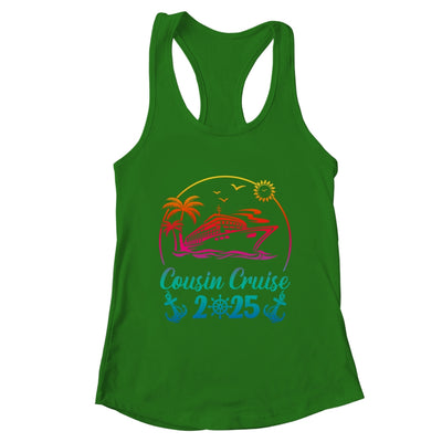 Vacation Cousin Cruise Crew Beach Family Vacation Trip 2025 Shirt & Tank Top | teecentury