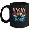 Vacay Mode Palm Tree Beach Vacation Summer Family Holiday Mug | teecentury