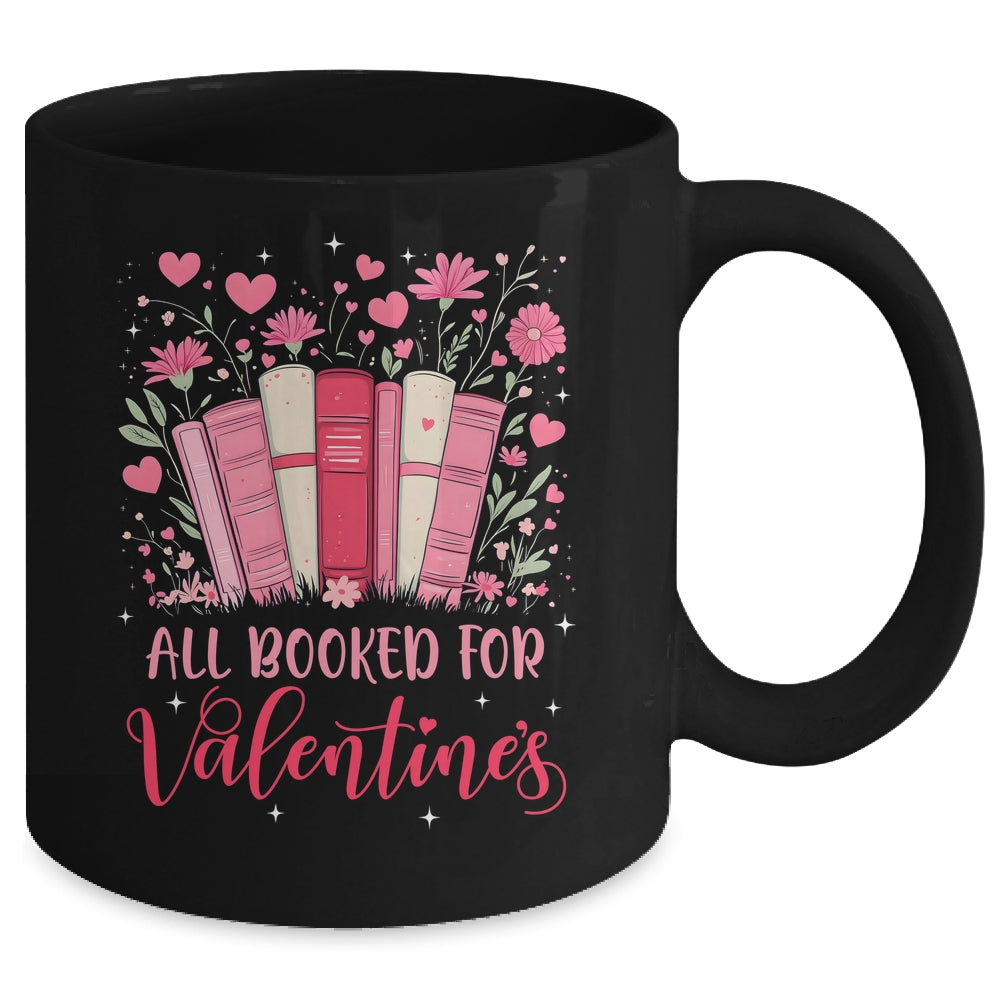 Valentines All Booked For Valentines Book Lovers Teacher Kid Mug | teecentury
