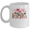 Valentines Dog Owner Valentines Day Design Loving Dogs Mug | teecentury