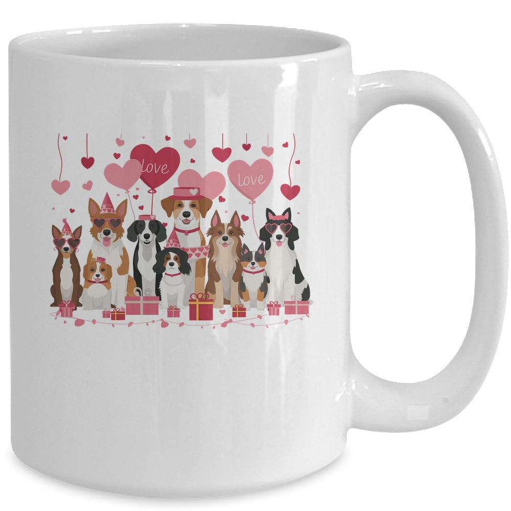 Valentines Dog Owner Valentines Day Design Loving Dogs Mug | teecentury
