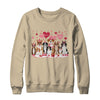 Valentines Dog Owner Valentines Day Design Loving Dogs Shirt & Sweatshirt | teecentury