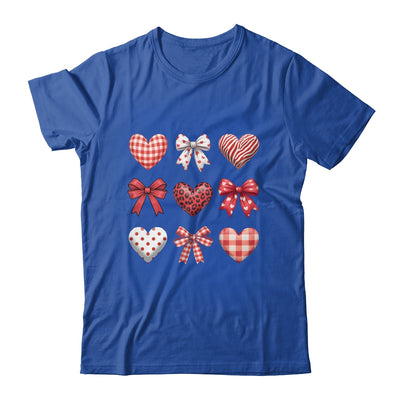 Valentines Hearts Leopard Coquette Bow Daughter Women Girls Shirt & Tank Top | teecentury