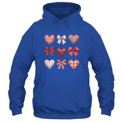 Valentines Hearts Leopard Coquette Bow Daughter Women Girls Shirt & Tank Top | teecentury
