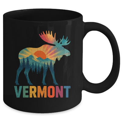Vermont New England Vintage Pride Moose Nature Hiking Mug | teecentury