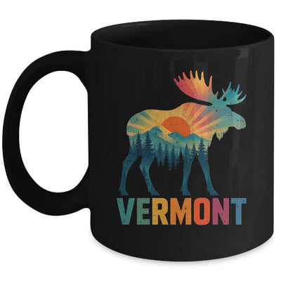 Vermont New England Vintage Pride Moose Nature Hiking Mug | teecentury