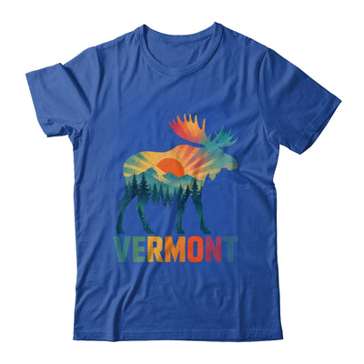Vermont New England Vintage Pride Moose Nature Hiking Shirt & Tank Top | teecentury