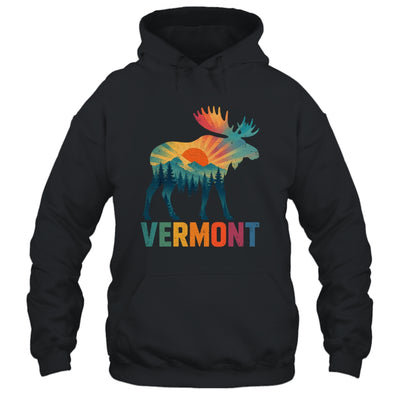 Vermont New England Vintage Pride Moose Nature Hiking Shirt & Tank Top | teecentury