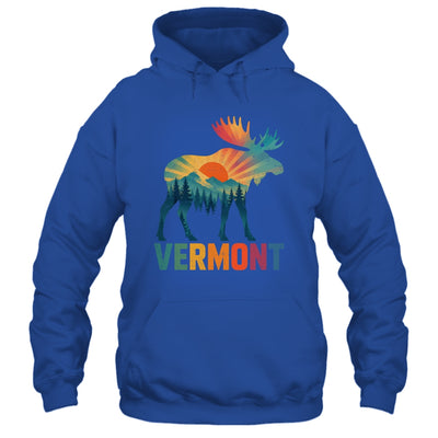 Vermont New England Vintage Pride Moose Nature Hiking Shirt & Tank Top | teecentury