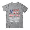 Vet Bod Like A Dad Bod But With More Back Pain US Flag Shirt & Hoodie | teecentury