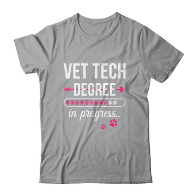 Vet Tech Degree In Progress For Veterinary Students Shirt & Tank Top | teecentury