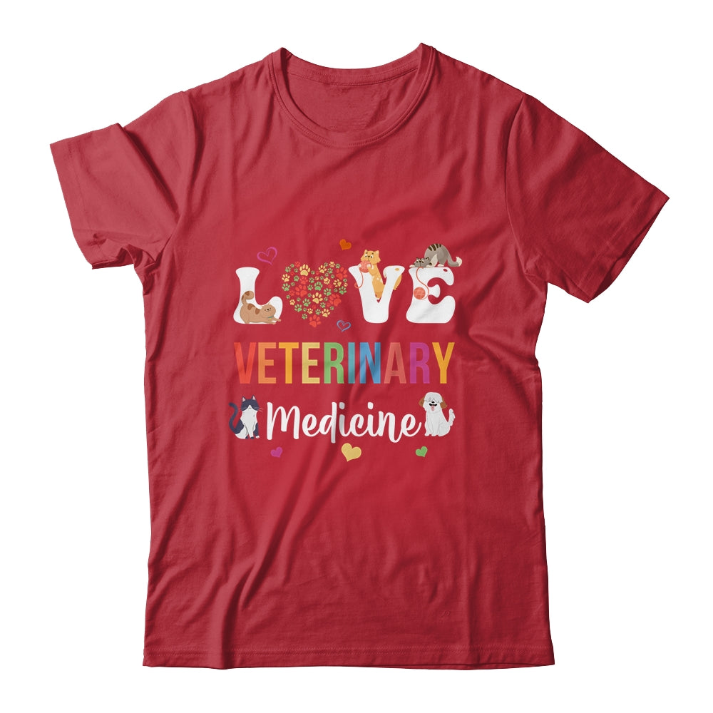 Vet Tech Veterinary Technician For Women Girls Veterinarian Shirt & Tank Top | teecentury
