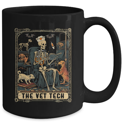 Veterinary Medicine Skeleton Tarot Vet Halloween Vet Staff Mug | teecentury
