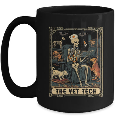 Veterinary Medicine Skeleton Tarot Vet Halloween Vet Staff Mug | teecentury