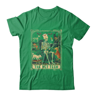 Veterinary Medicine Skeleton Tarot Vet Halloween Vet Staff Shirt & Sweatshirt | teecentury