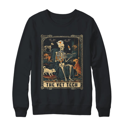Veterinary Medicine Skeleton Tarot Vet Halloween Vet Staff Shirt & Sweatshirt | teecentury