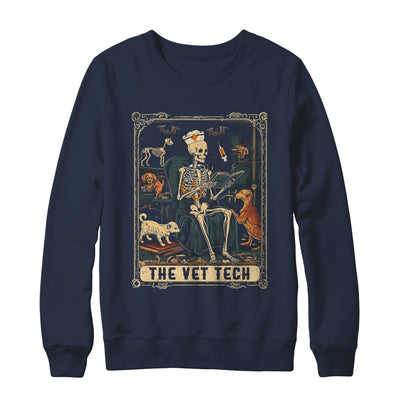 Veterinary Medicine Skeleton Tarot Vet Halloween Vet Staff Shirt & Sweatshirt | teecentury