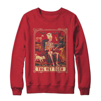 Veterinary Medicine Skeleton Tarot Vet Halloween Vet Staff Shirt & Sweatshirt | teecentury