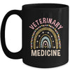 Veterinary Medicine Veterinarian Appreciation Rainbow Mug | teecentury