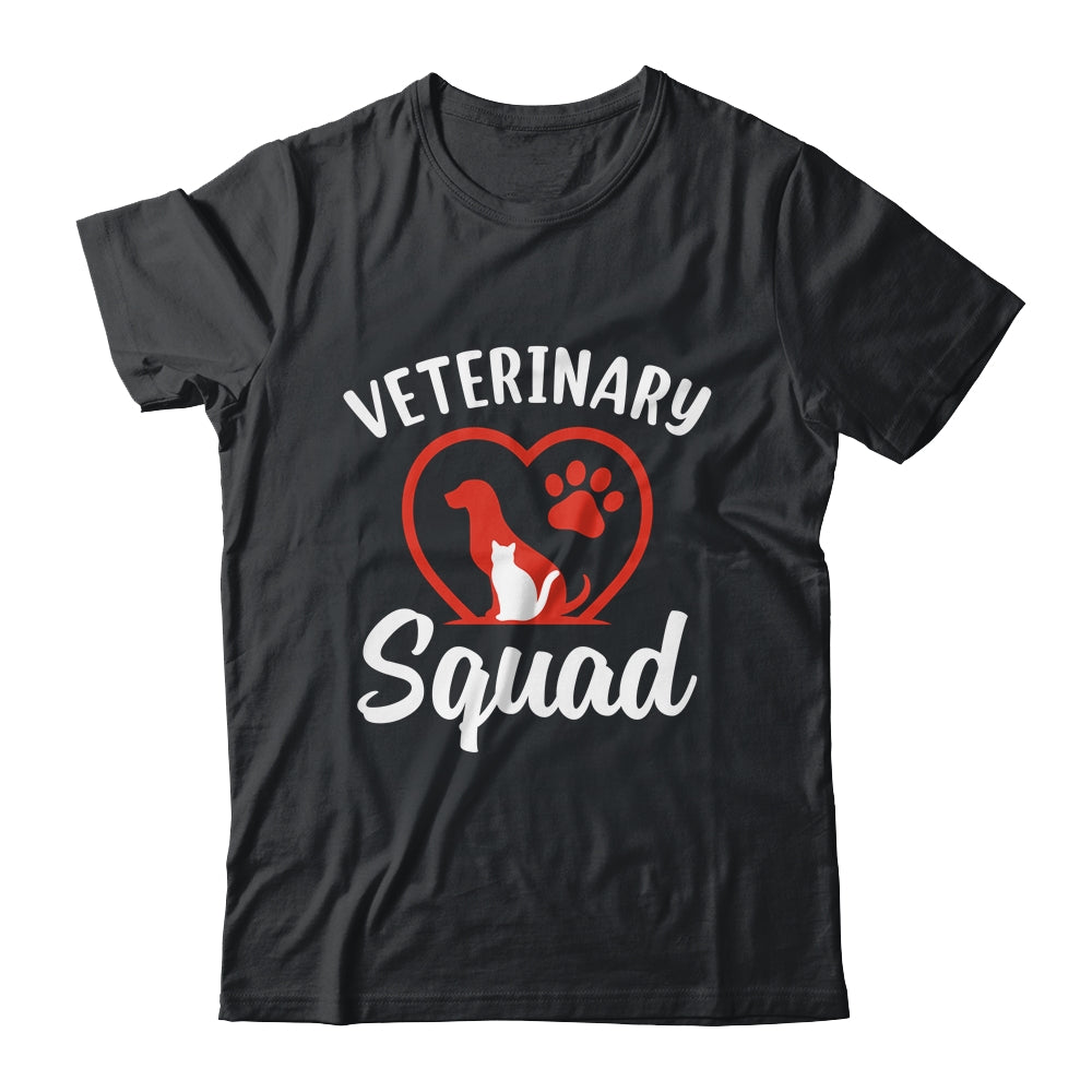 Veterinary Squad Vet Tech Symbol Veterinary Assistant Shirt & Tank Top | teecentury