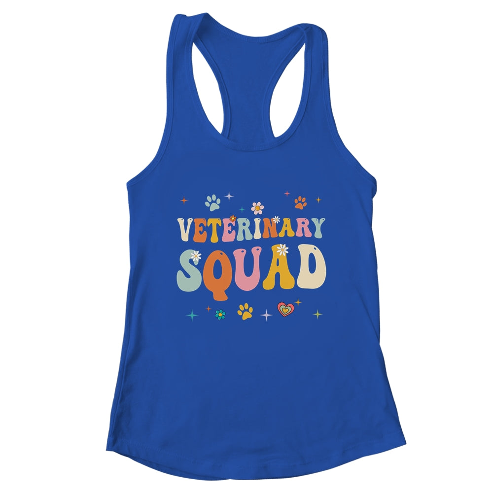 Veterinary Squad Vet Tech Symbol Veterinary Assistant Groovy Shirt & Tank Top | teecentury
