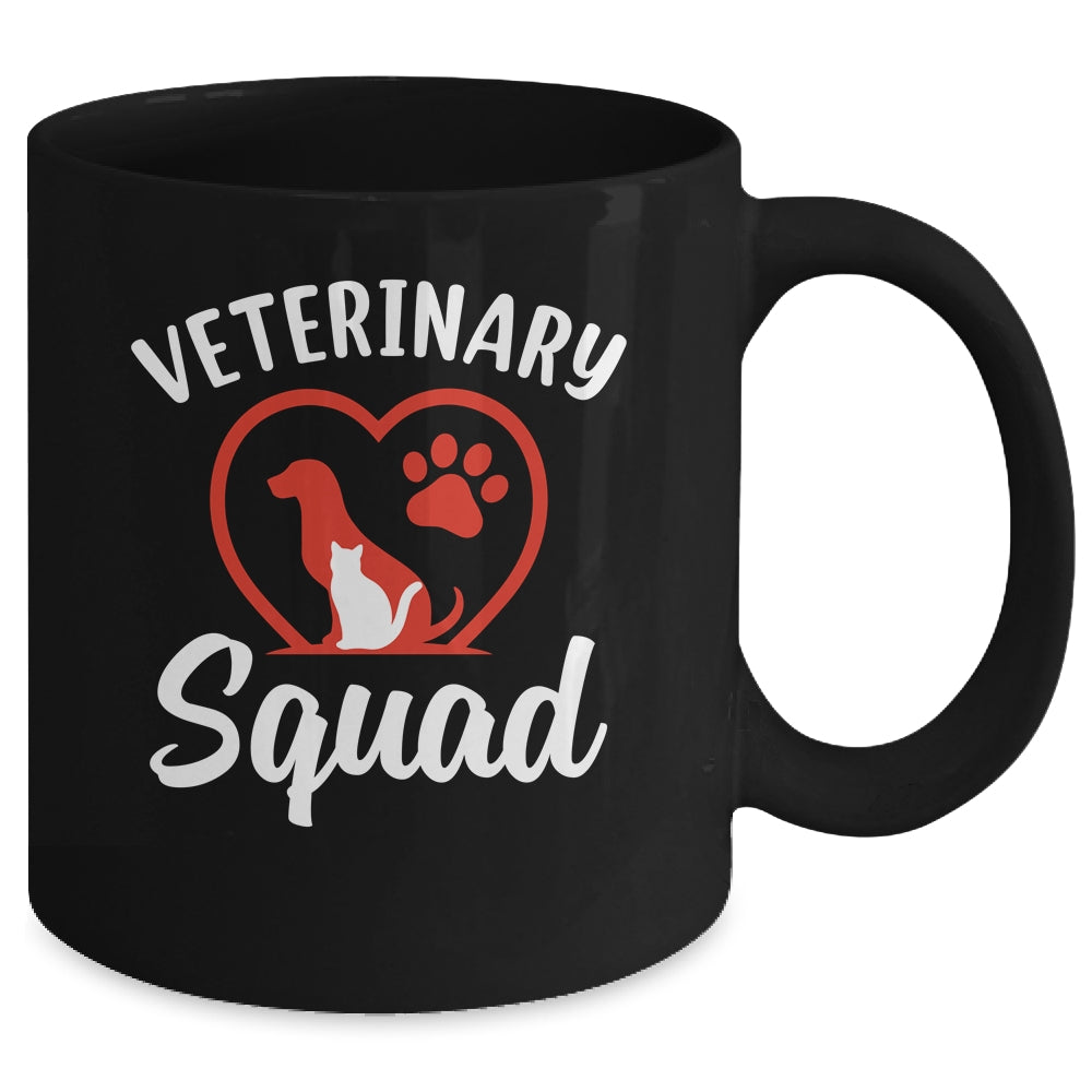 Veterinary Squad Vet Tech Symbol Veterinary Assistant Mug | teecentury