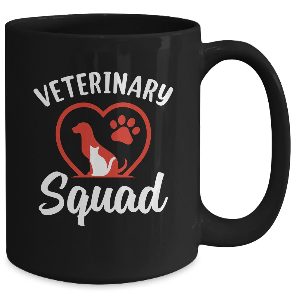 Veterinary Squad Vet Tech Symbol Veterinary Assistant Mug | teecentury