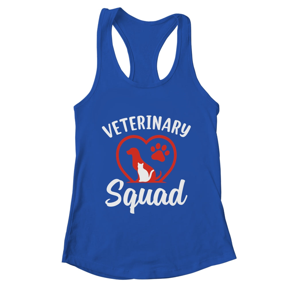 Veterinary Squad Vet Tech Symbol Veterinary Assistant Shirt & Tank Top | teecentury