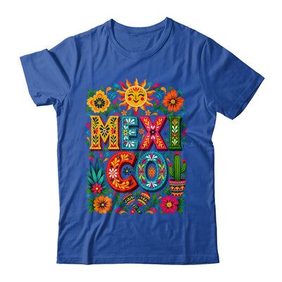 Vibrant Mexico Floral Cinco De Mayo Mexican Folk Colorful Shirt & Hoodie | teecentury