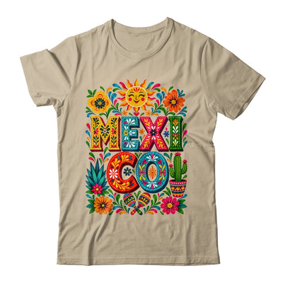 Vibrant Mexico Floral Cinco De Mayo Mexican Folk Colorful Shirt & Hoodie | teecentury