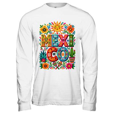 Vibrant Mexico Floral Cinco De Mayo Mexican Folk Colorful Shirt & Hoodie | teecentury
