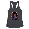 View American Totality 2024 Funny Selfie Cat Solar Eclipse Shirt & Tank Top | teecentury