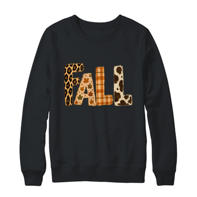 Vinage Autumn Distressed Fall Pumpkin Girly Thanksgiving Shirt & Sweatshirt | teecentury