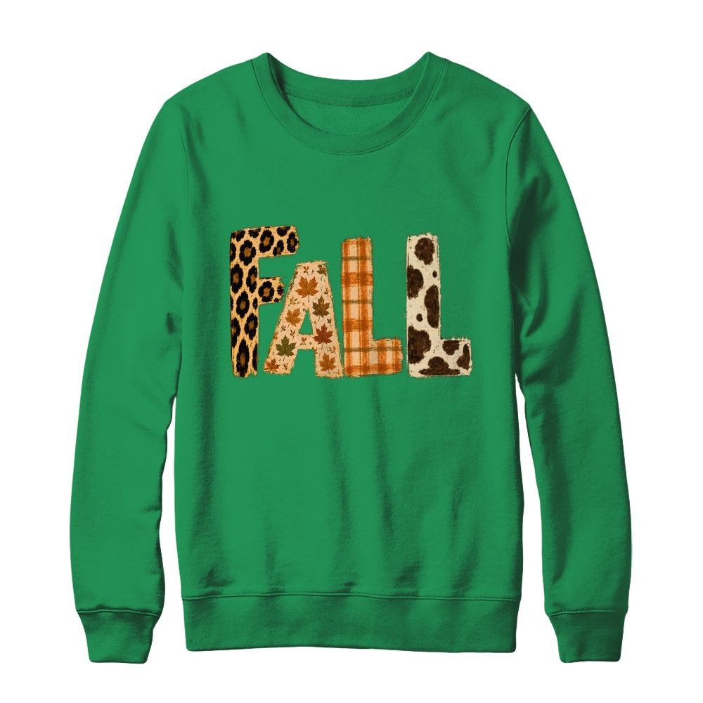 Vinage Autumn Distressed Fall Pumpkin Girly Thanksgiving Shirt & Sweatshirt | teecentury