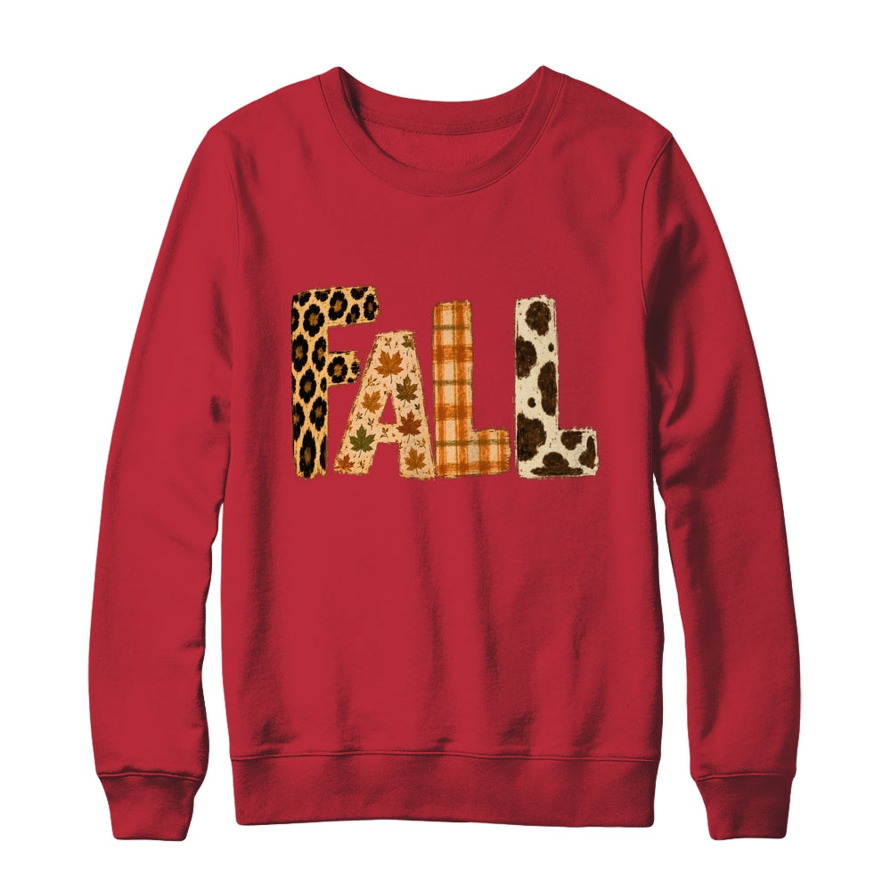 Vinage Autumn Distressed Fall Pumpkin Girly Thanksgiving Shirt & Sweatshirt | teecentury
