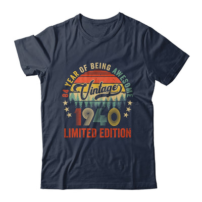 Vintage 1940 Limited Edition 84 Year Old 84th Birthday Shirt & Hoodie | teecentury