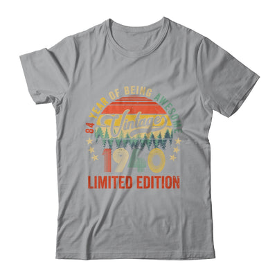Vintage 1940 Limited Edition 84 Year Old 84th Birthday Shirt & Hoodie | teecentury