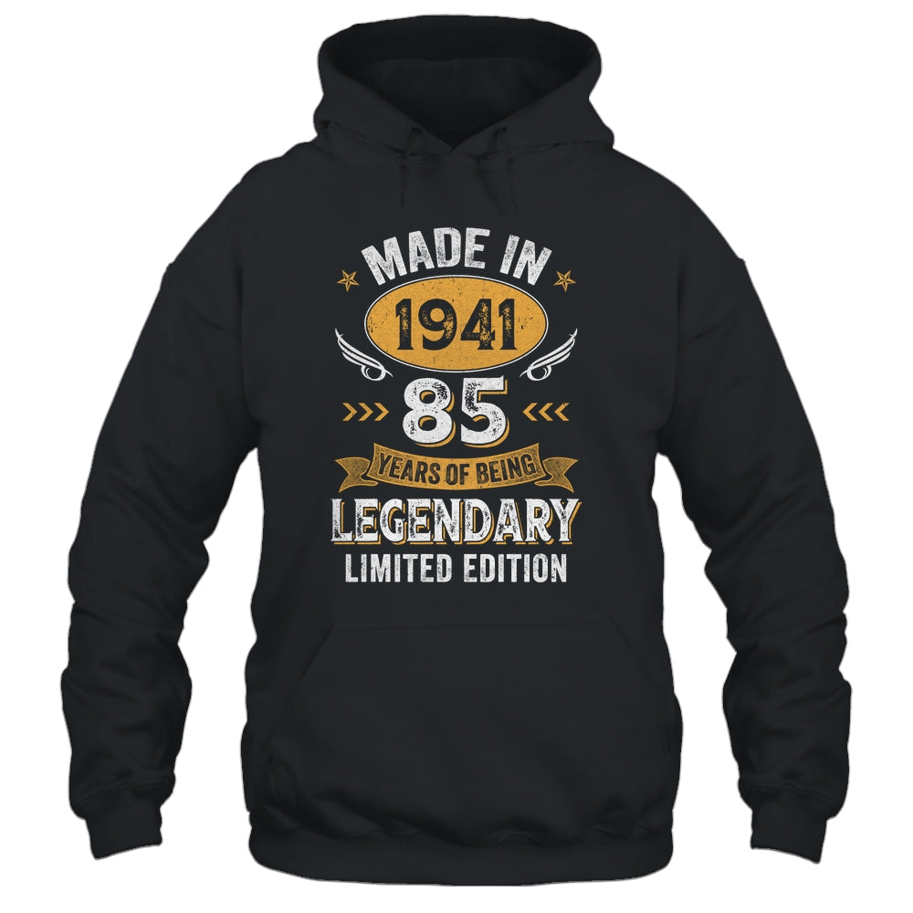 Vintage 1941 85 Years Old Birthday 85th Birthday Men Women Shirt & Hoodie | teecentury